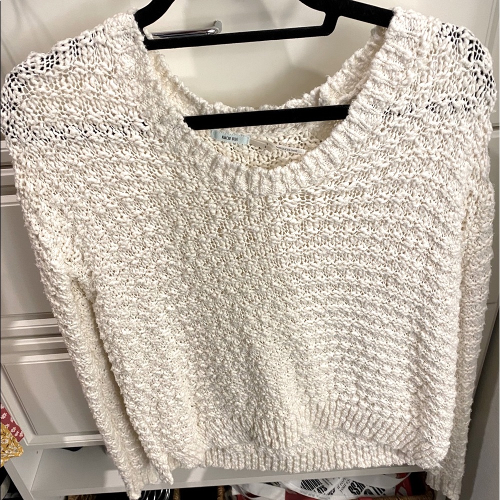 Kimchi blue white sweater